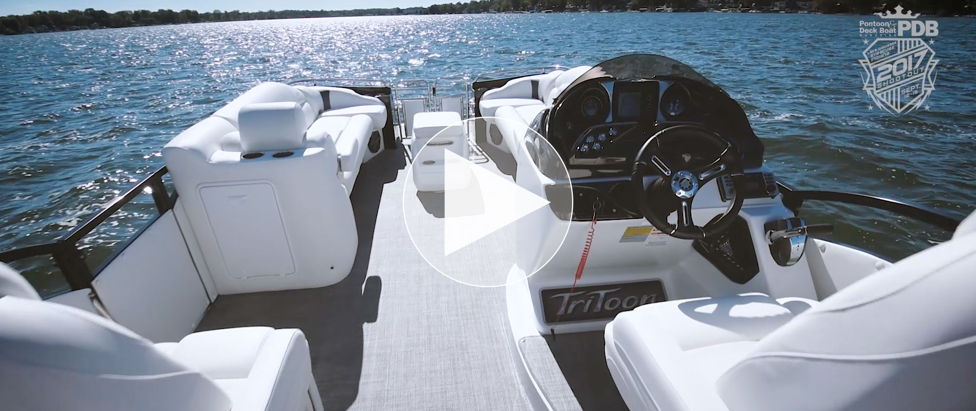 Pontoon & Deck Boat Magazine 2017 Shootout Video featuring the SportToon 26TT