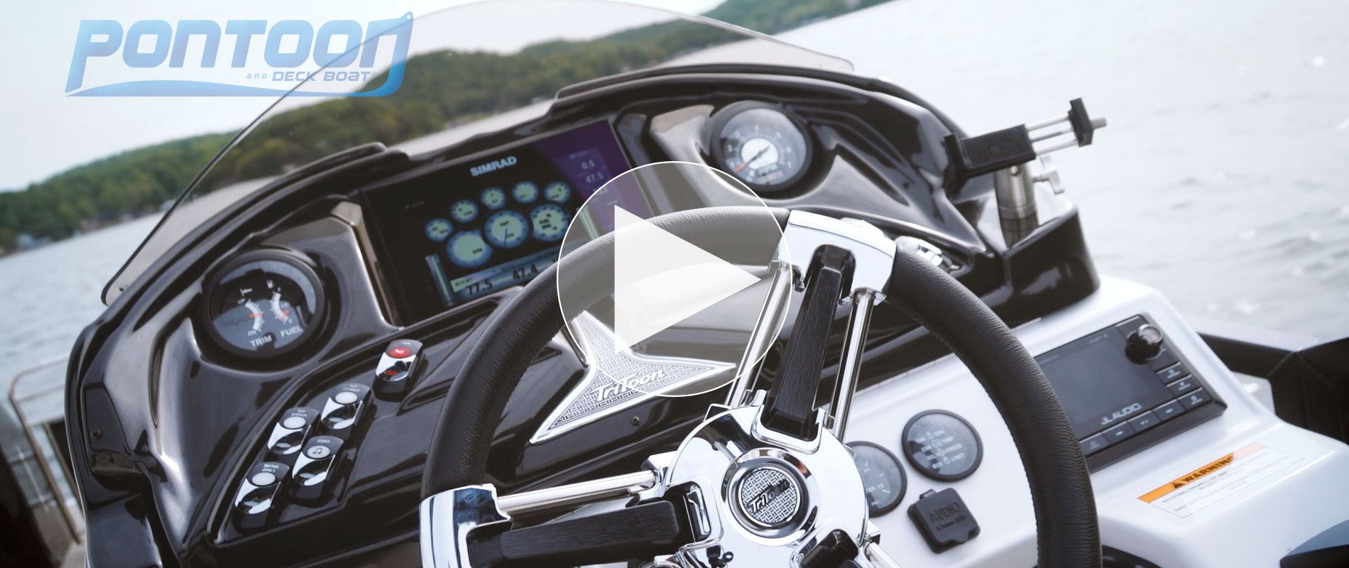 Pontoon & Deck Boat Magazine 2018 Shootout Video featuring the SportToon 26TT RFL