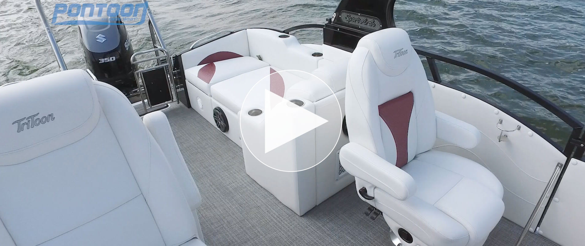Pontoon & Deck Boat Magazine 2019 Shootout Video featuring the SportToon 28TT HTH