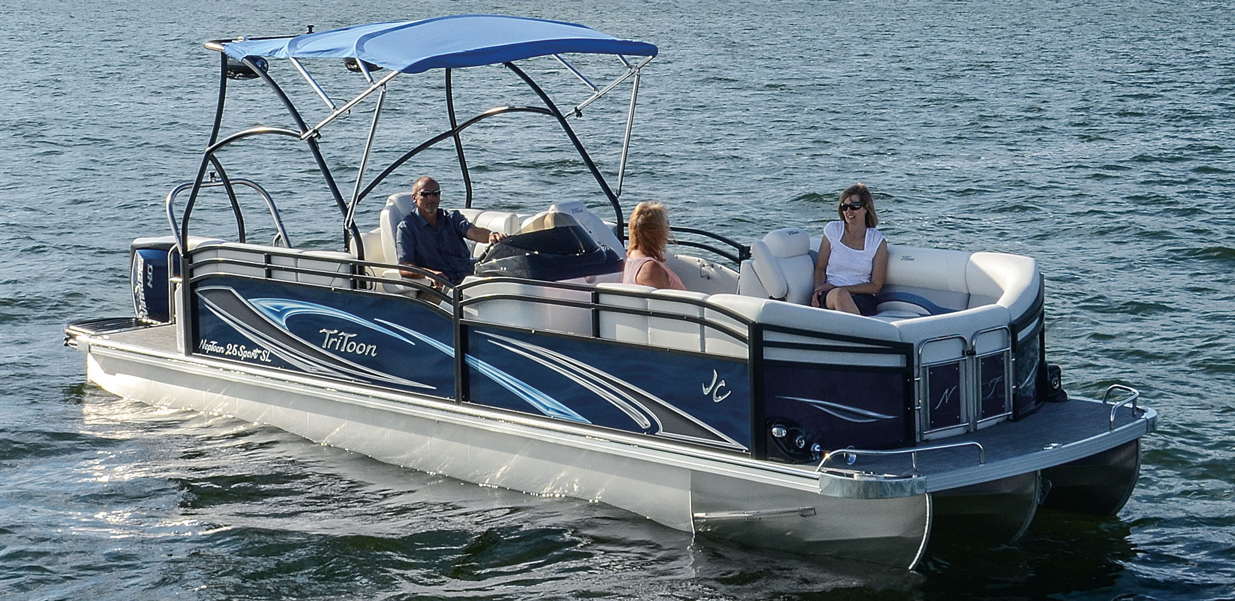 JC Pontoon Angled Storage Drawer