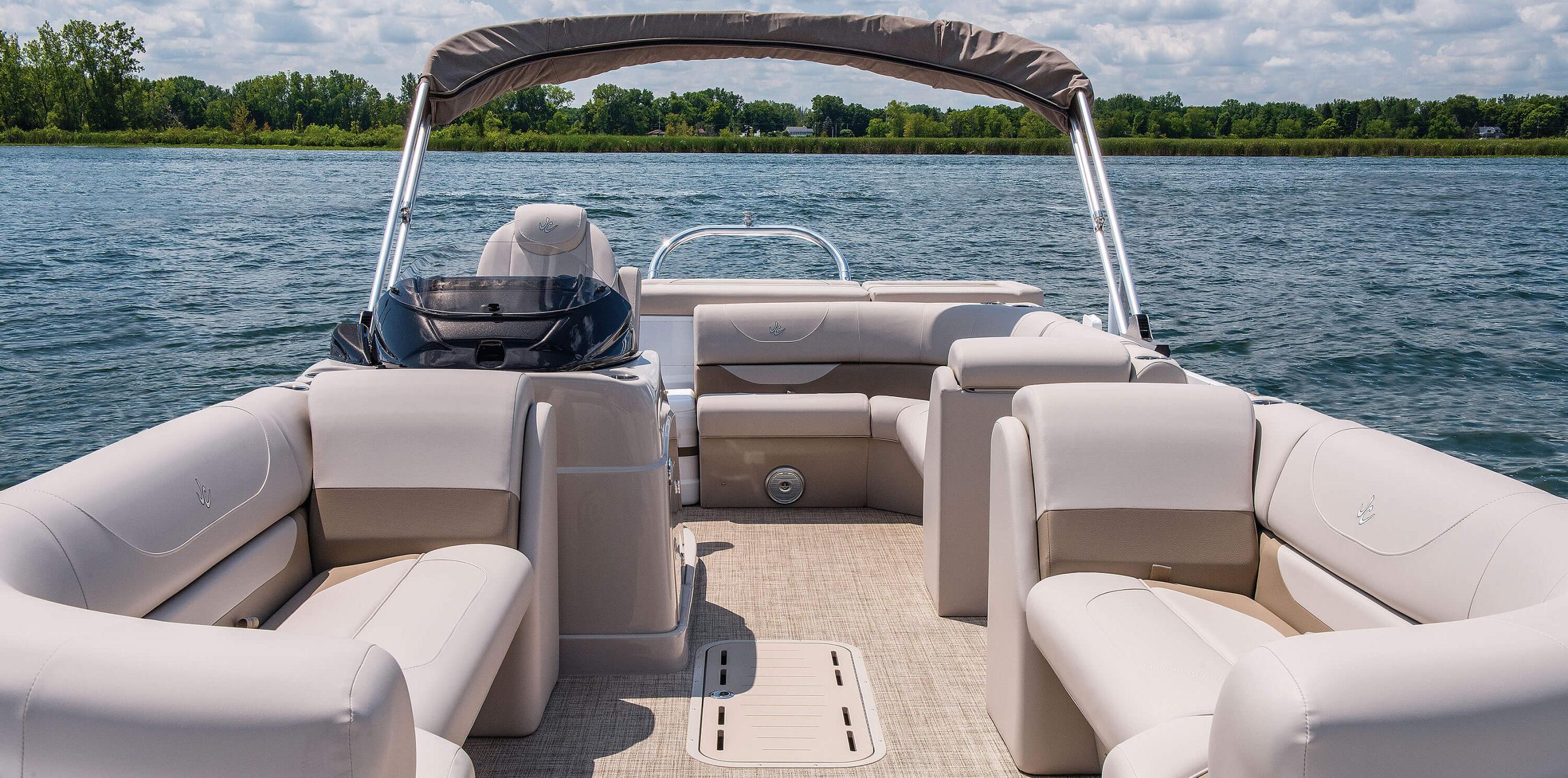 2021 JC TriToon Marine Spirit 242TT Pontoon Boat Floorplan