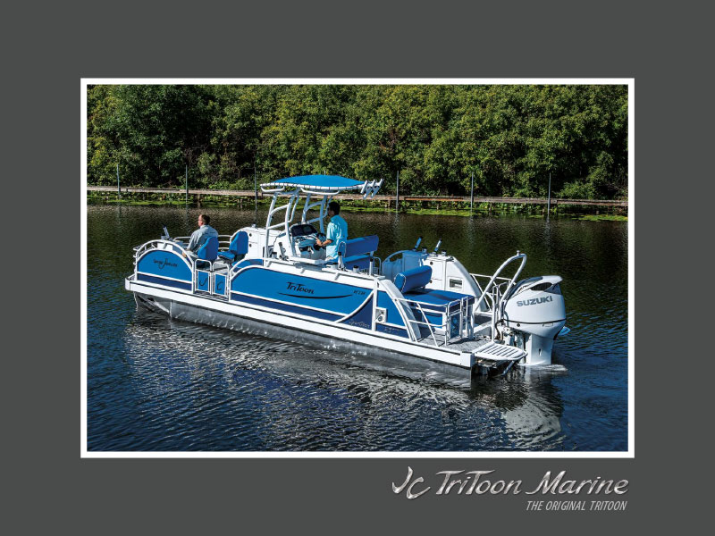 2024 JC TriToon Marine Pontoon Boats Brochure