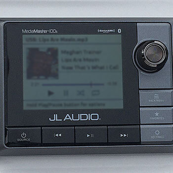 Optional JL MediaMaster Stereo (requires JL amp)