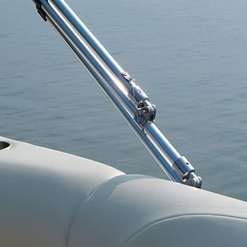 Stainless steel bimini fittings