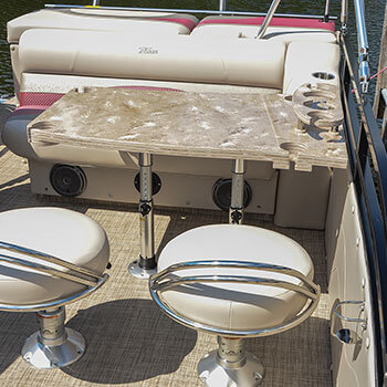 Optional yacht table package