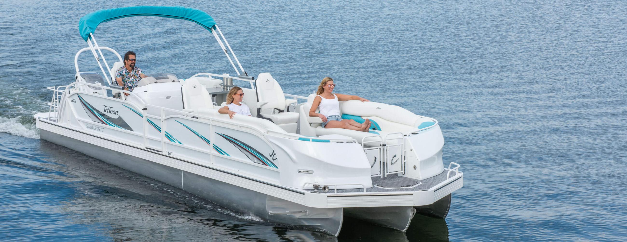 JC TriToon Marine 2023 Pontoon Boat