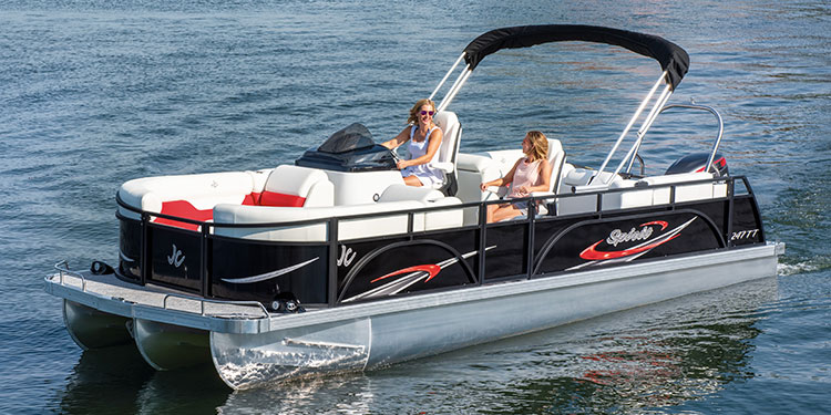 JC TriToon Marine Spirit 247TT Pontoon Boat