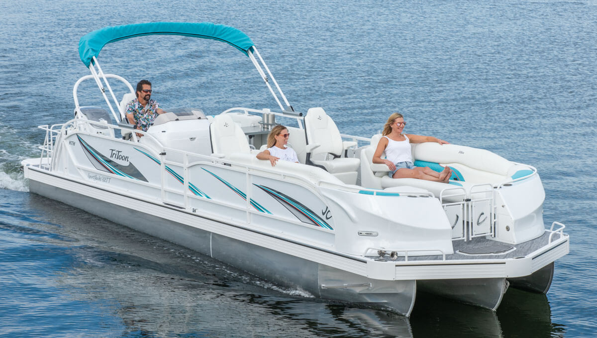 JC TriToon Marine 2023 Pontoon Boat