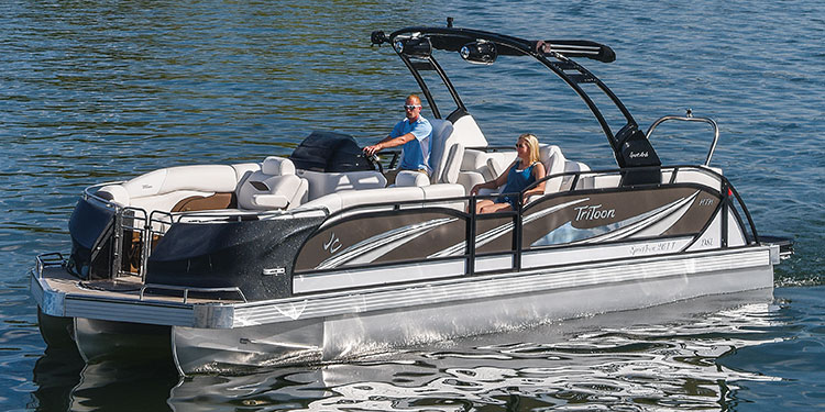 Jc Tritoon Marine Pontoon Boats