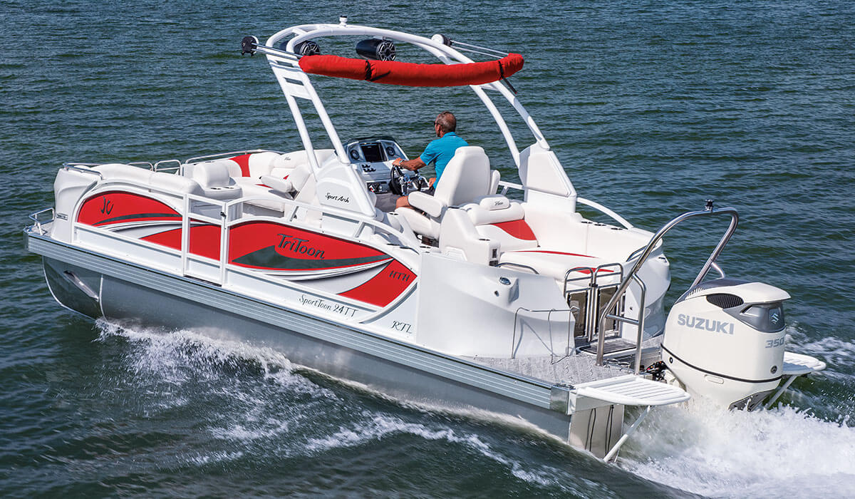 2020 JC TriToon Marine SportToon Pontoon Boat