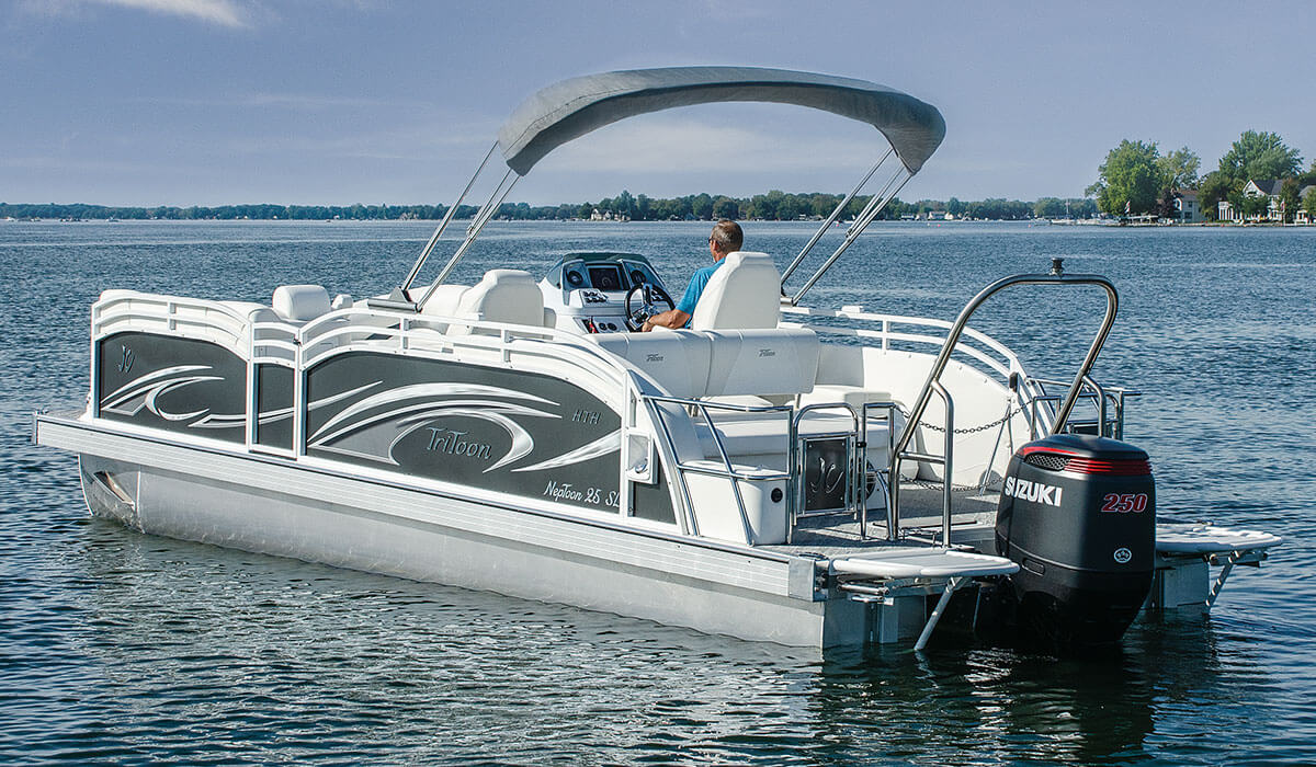 2022 JC TriToon Marine Swing Back Pontoon Boat