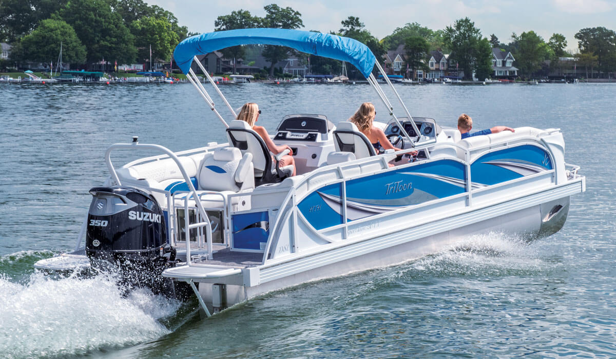 JC TriToon Marine SportToon 26TT Pontoon Boat