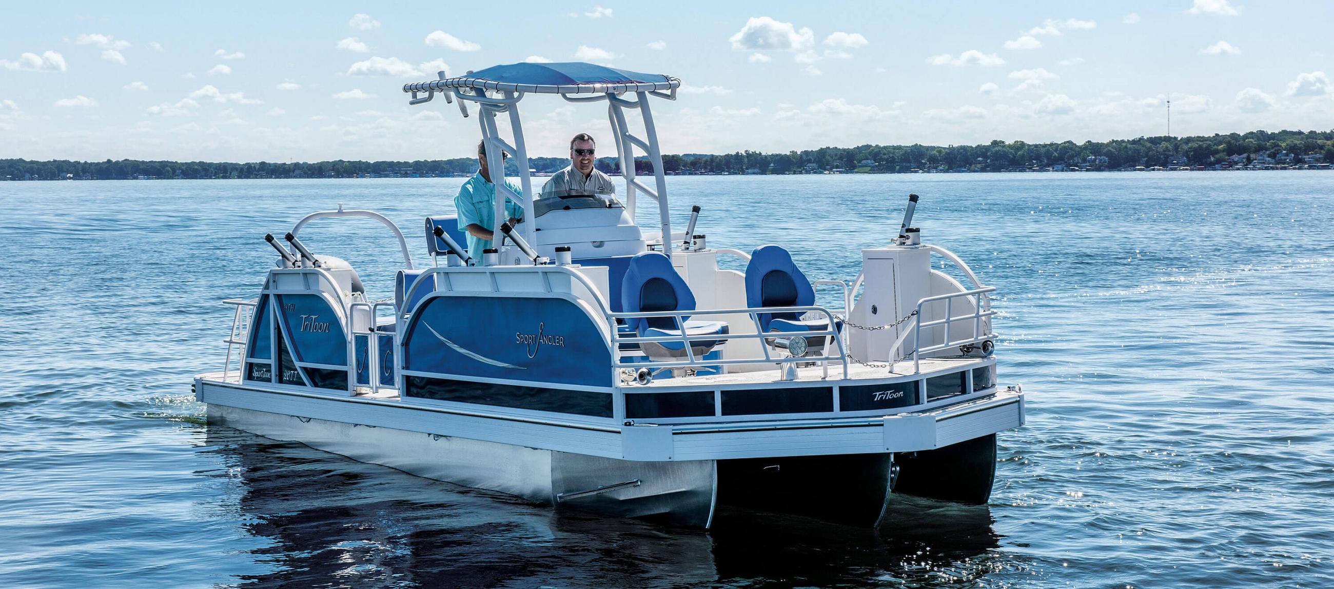 JC TriToon Marine SportAngler 26TT HTH Pontoon Boat 7