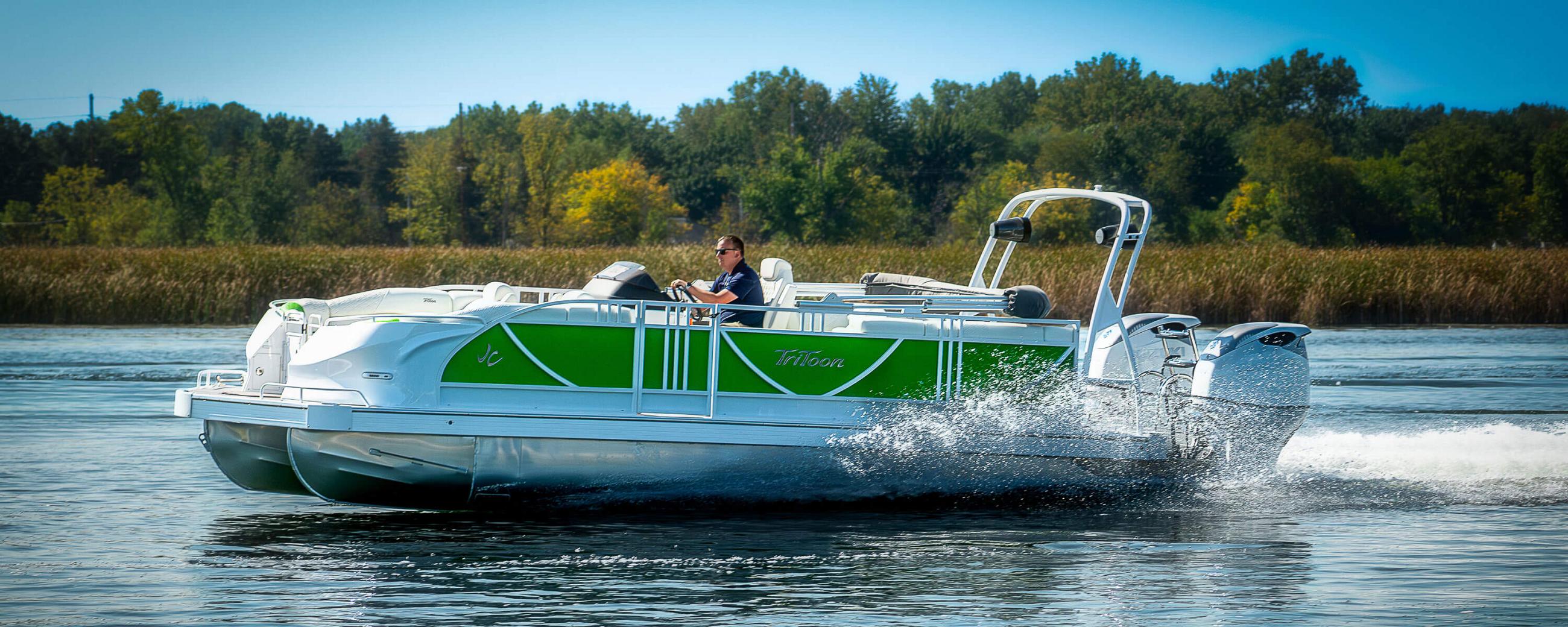 SportToon Pontoon Boats | JC TriToon Marine