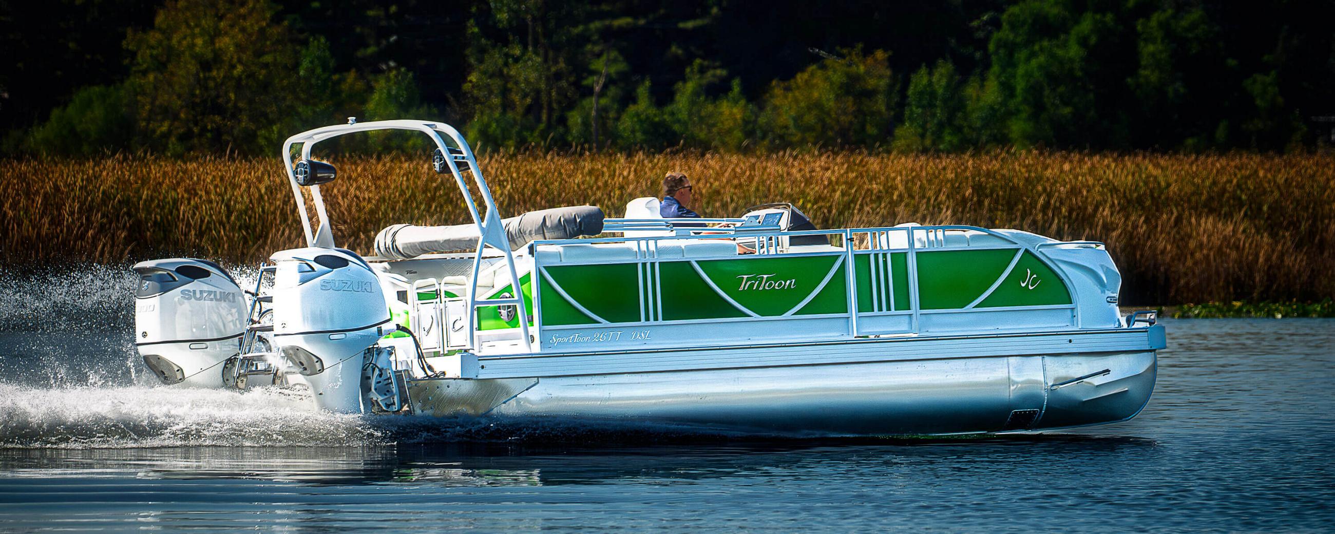 SportToon Pontoon Boats | JC TriToon Marine